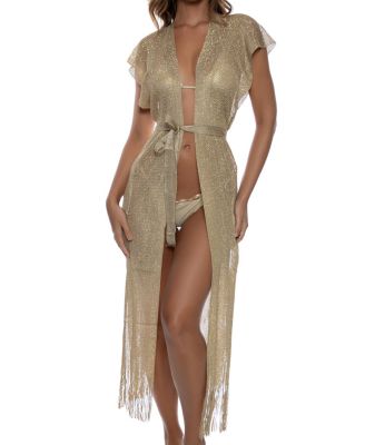 Sunshine Addict Long Caftan Cover-Up