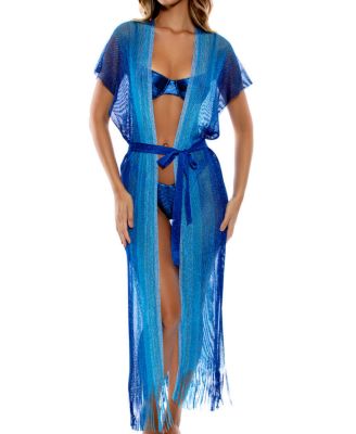 Sunshine Addict Long Caftan Cover-Up