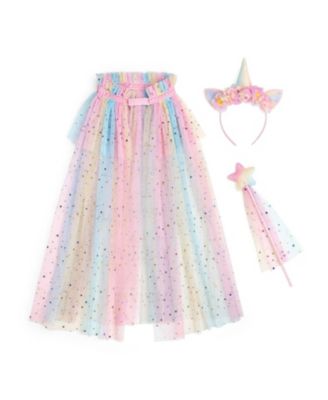 Girls' Pastel Unicorn Dress Up Kit - Little Kid, Big Kid