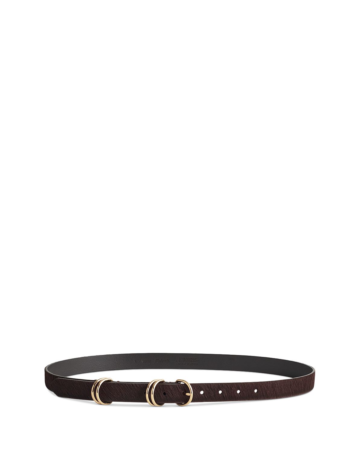Madewell Women's Jodi Calf Hair Belt