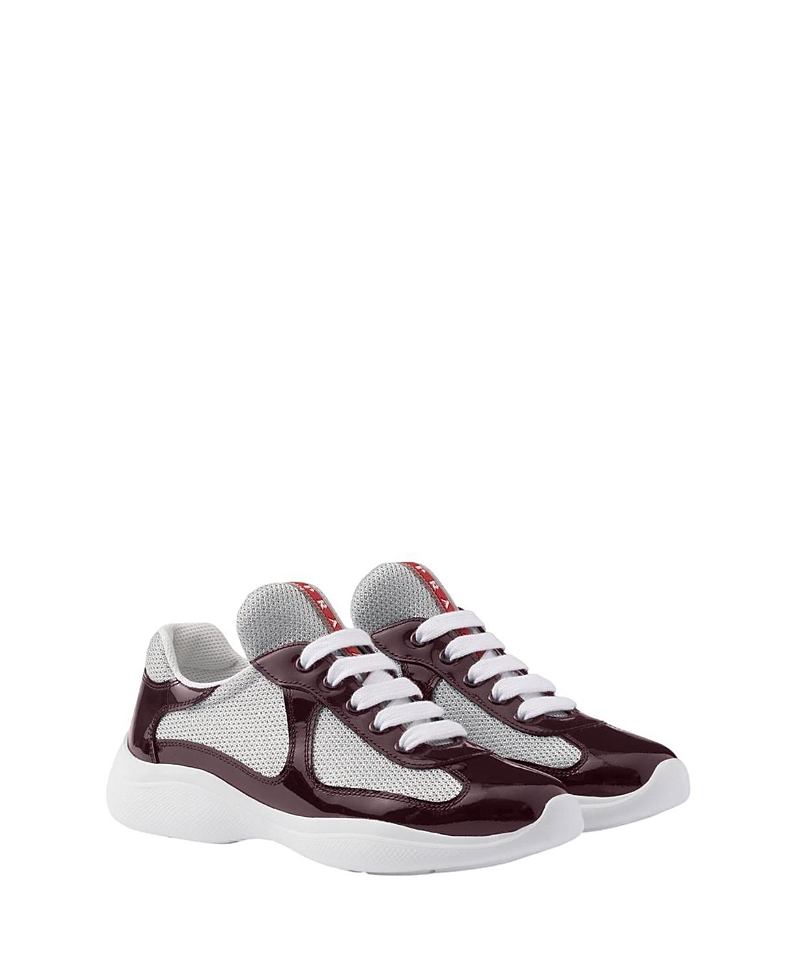 Prada Women's America's Cup Biker Fabric Sneakers