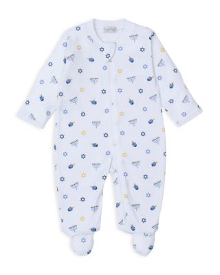 Unisex Printed Cotton Footie - Baby