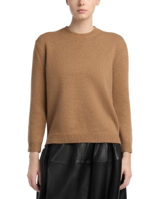Camel Hair Knit Sweater