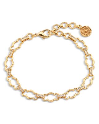 Capucine De Wulf Maharani Cubic Zirconia Petite Chain Bracelet