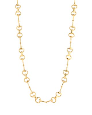 Capucine De Wulf Equestrian Snaffle Bit Chain Necklace, 34