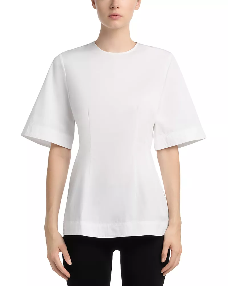 Toteme Sculptural Cotton Top