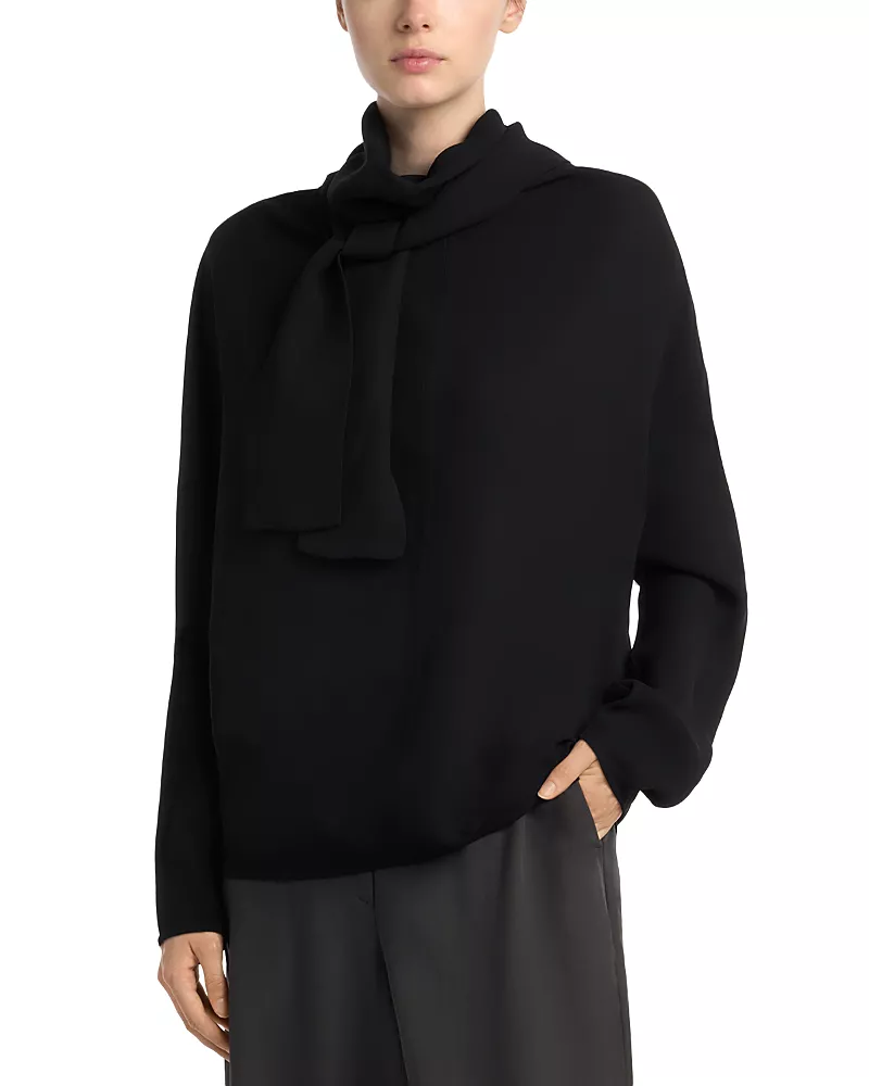 Toteme Draped Cowl Neck Blouse
