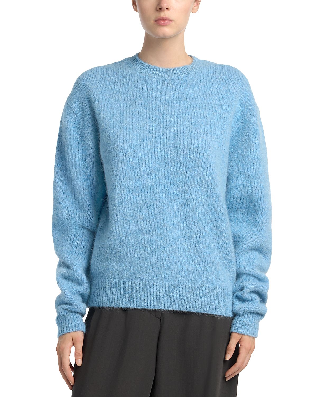 Toteme Wool & Cotton Classic Alpaca Crewneck Sweater