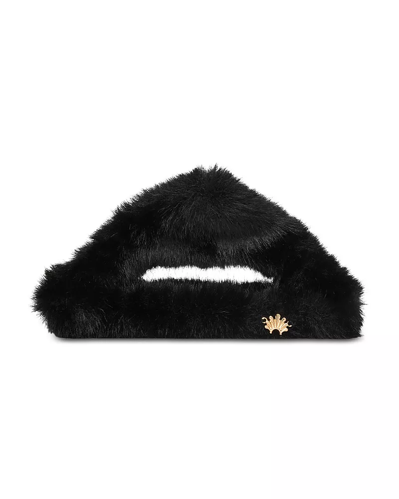 Lele Sadoughi Chalet Faux Fur Claw Clip