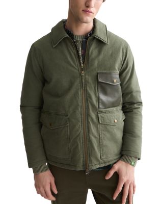 Cotton Canvas Pocket Worker Jacket
