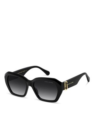Marc Jacobs Square Geometric Sunglasses, 55mm