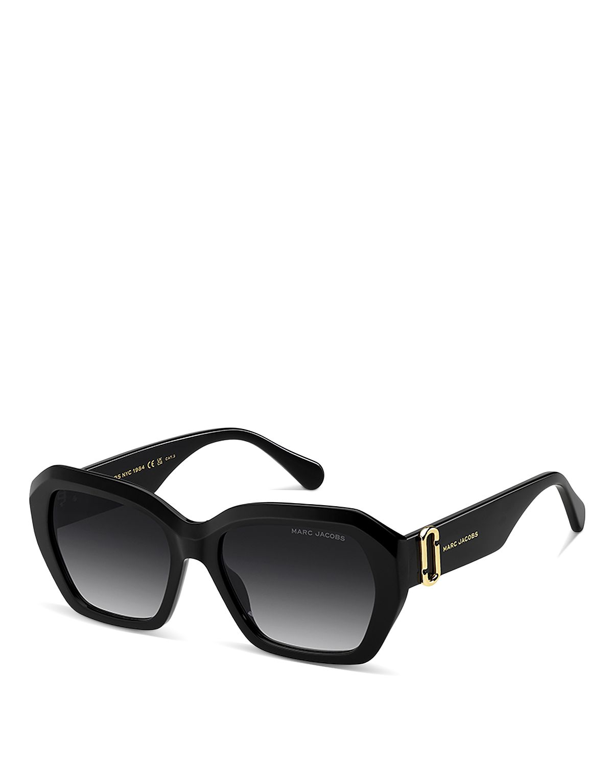 Marc Jacobs Square Geometric Sunglasses, 55mm