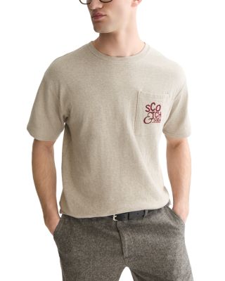 Bonded Chest Pocket Cotton Logo T-Shirt