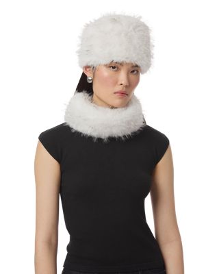 Margot Faux Fur Pillbox Hat