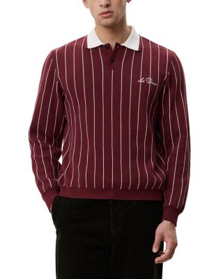 Signature Knit Cotton Stripe Polo Shirt