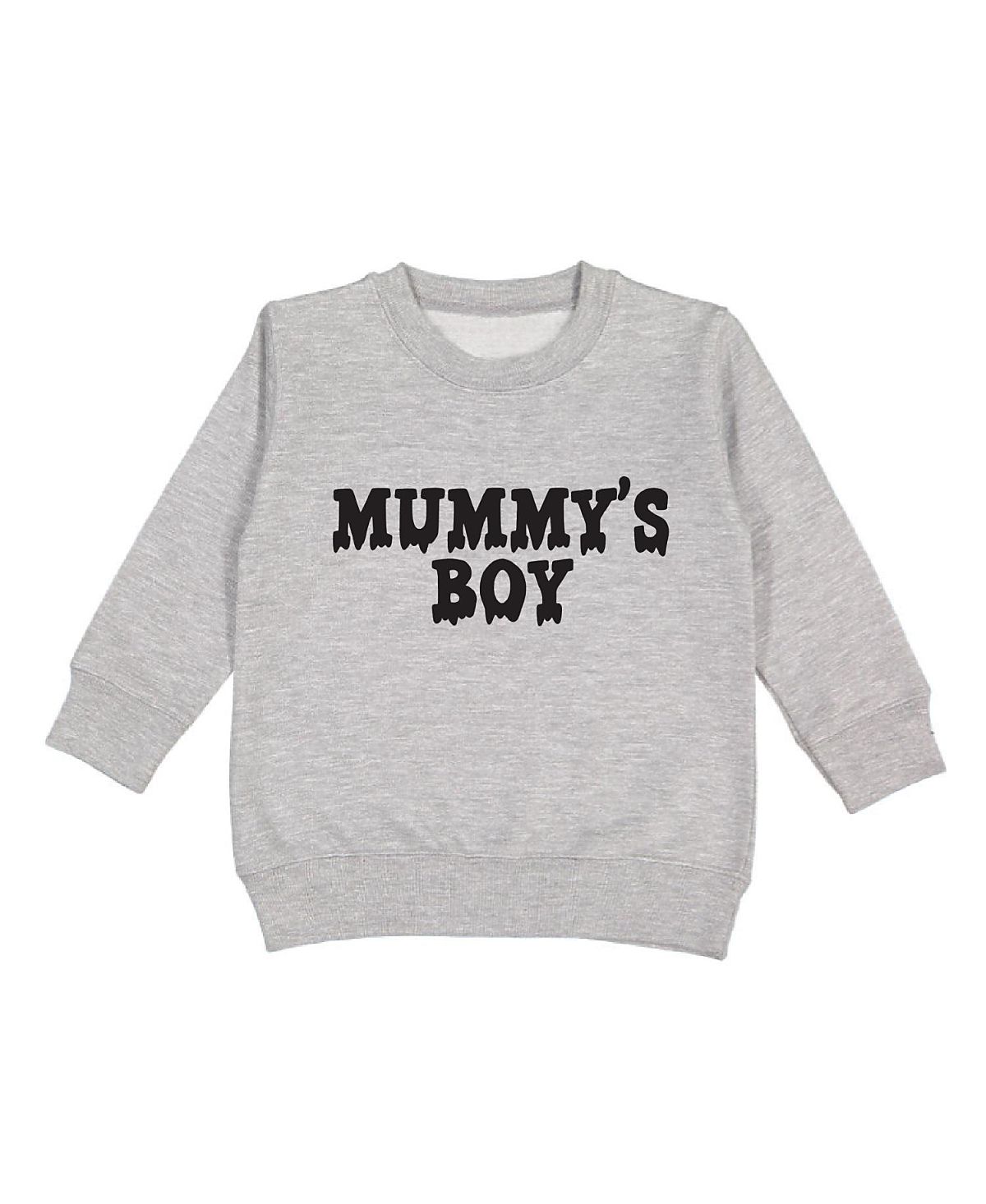 Sweet Wink Boys' Mummy's Boy Halloween Sweatshirt - Little Kid, Big Kid