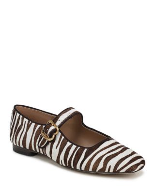 Women's Michaela Velvet Mary Jane Flats