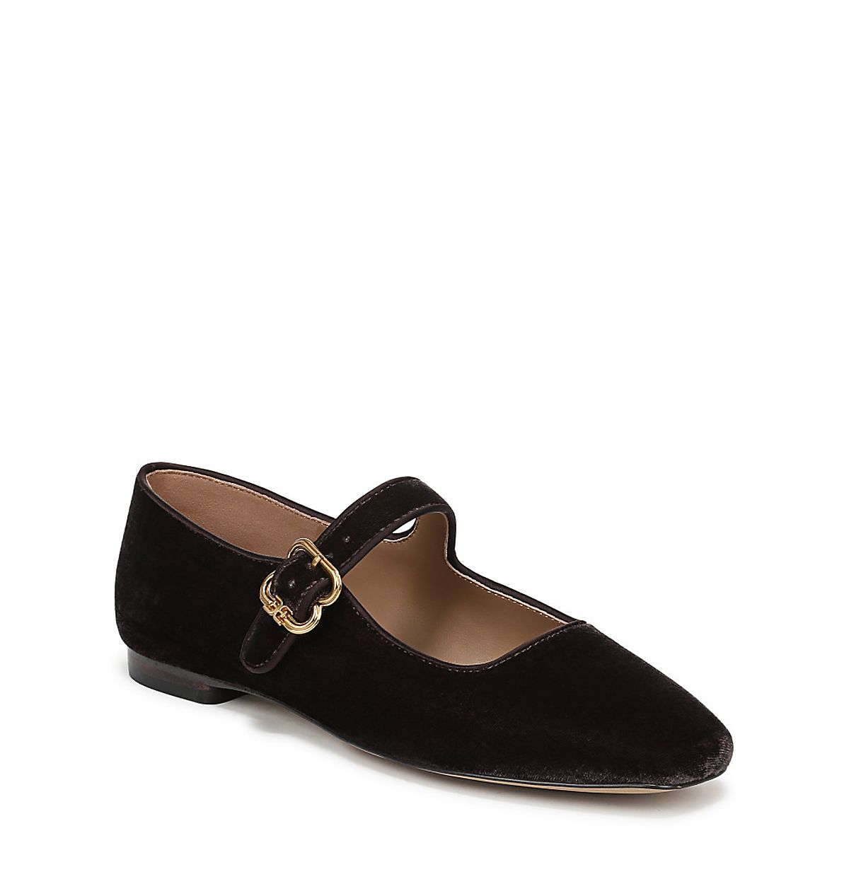 Sam Edelman Women's Michaela Velvet Mary Jane Flats