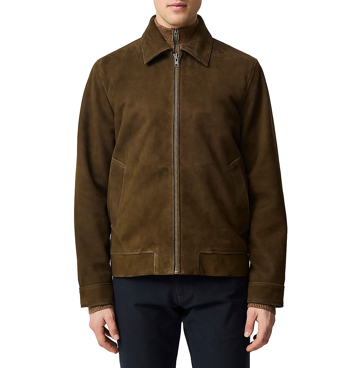 Rodd & Gunn Miro Bay Leather Jacket