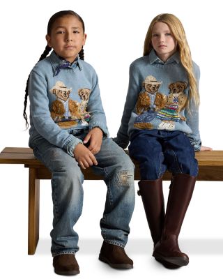 Unisex Polo Bears Sweater - Little Kid, Big Kid