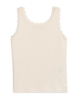 Girls' Lace Trim Tank Top - Big Kid