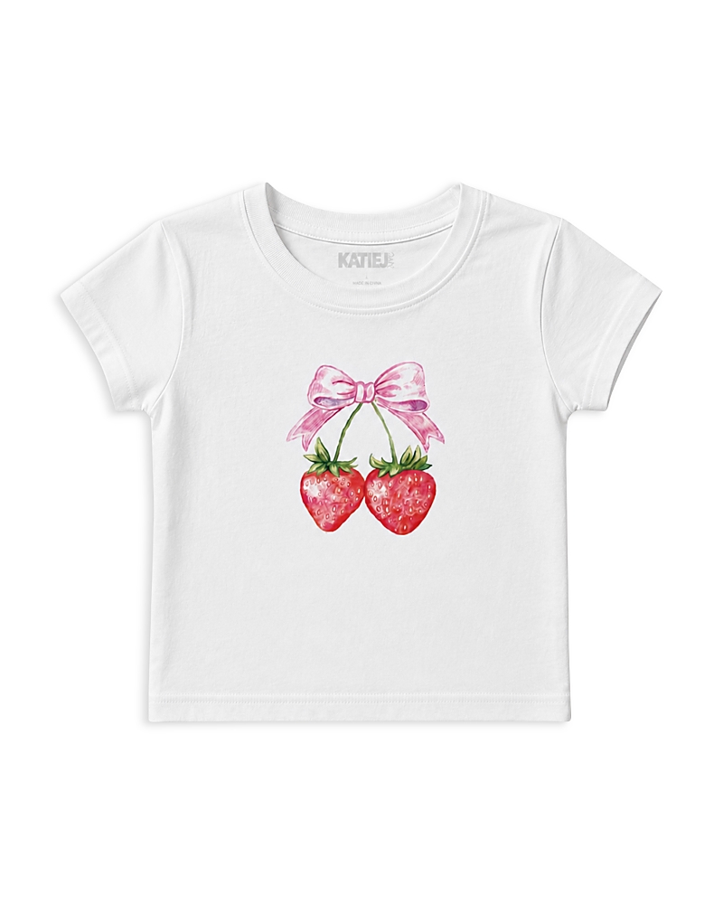 KatieJnyc Tween Classic Cotton Graphic Baby Tee - Big Kid