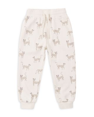 Unisex Leopards Print Jogger Sweatpants - Little Kid