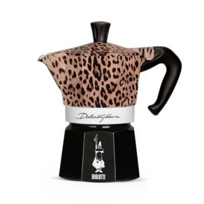 Bialetti Dolce & Gabbana Moka Coffee Maker, 3-cup In Brown