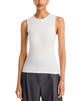 Soft Touch Sleeveless Crewneck Tanks