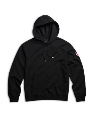 Loon Cotton Logo Patch Drawstring Hoodie