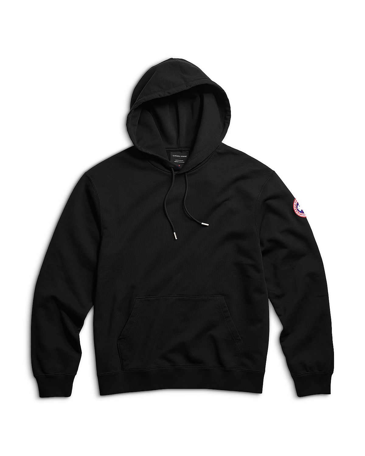 Canada Goose Loon Cotton Logo Patch Drawstring Hoodie