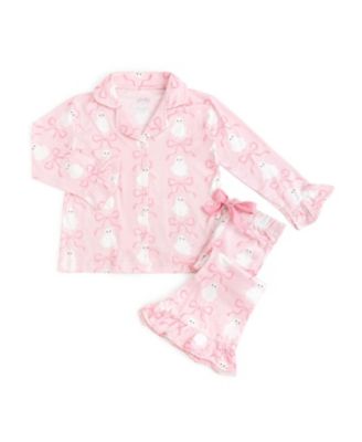 Girls' Coquette Ghost Halloween Lounge Set - Little Kid, Big Kid