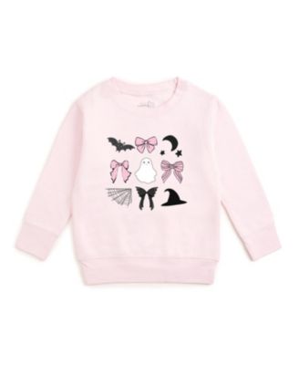 Girls' Spooky Coquette Halloween Sweatshirt - Little Kid, Big Kid