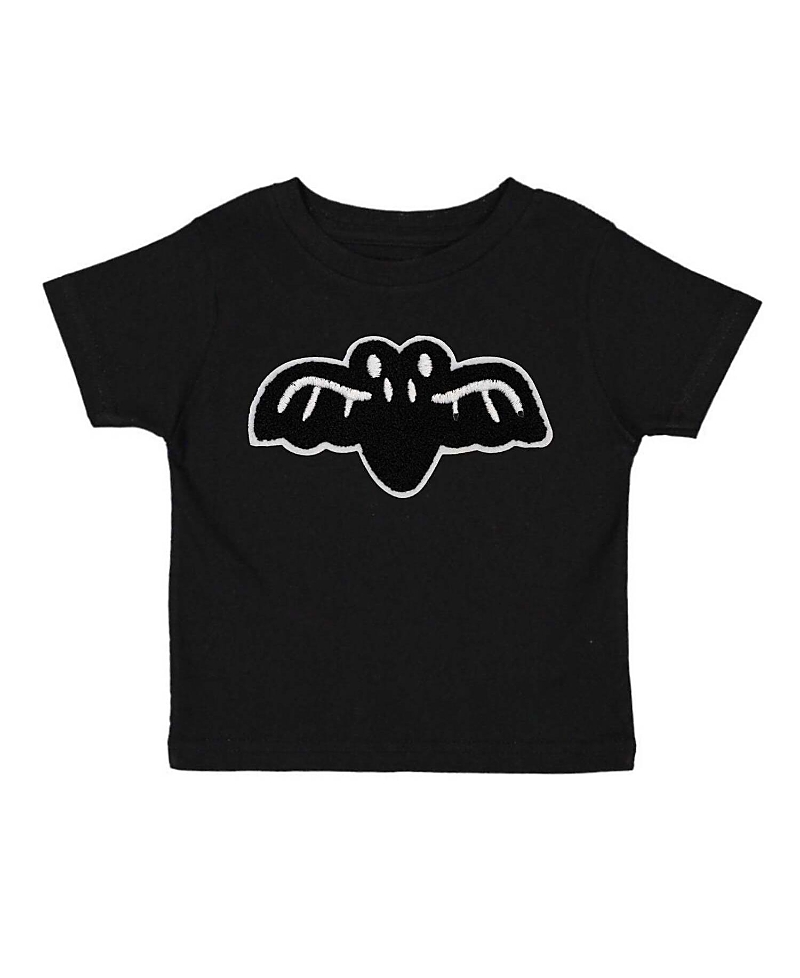 Sweet Wink Boys' Bat Patch Halloween Short Sleeve T-Shirt - Baby, Little Kid