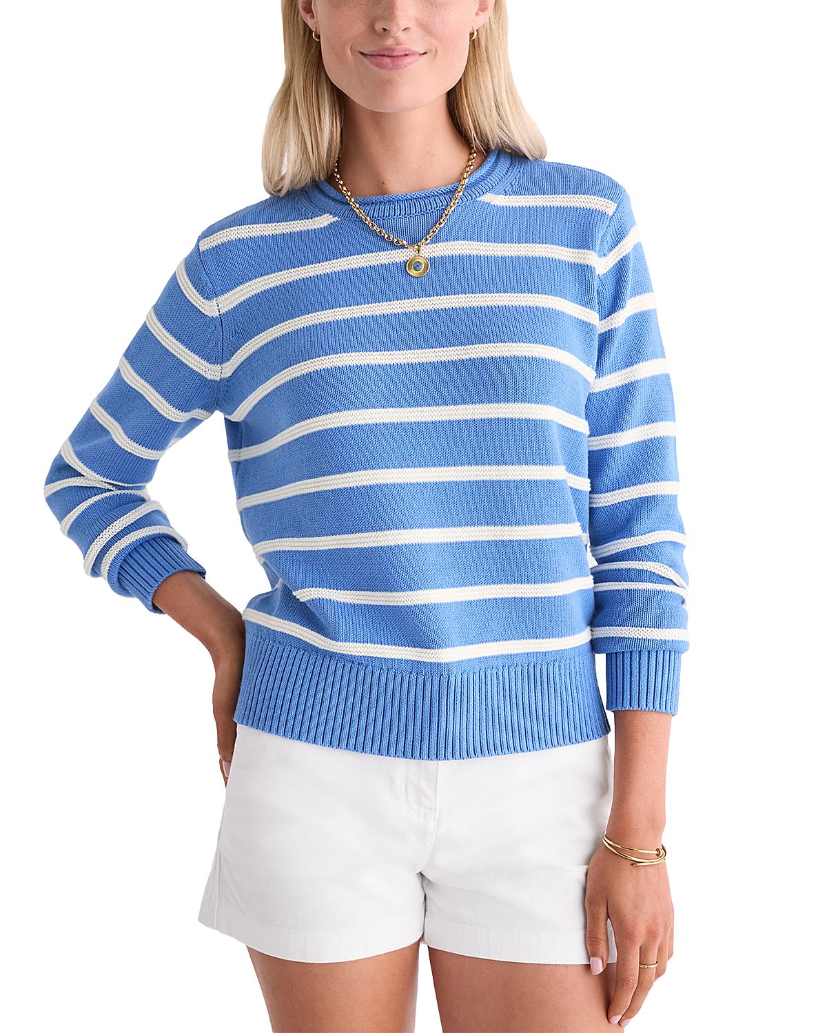 Vineyard Vines Cotton Roll Neck Sweater