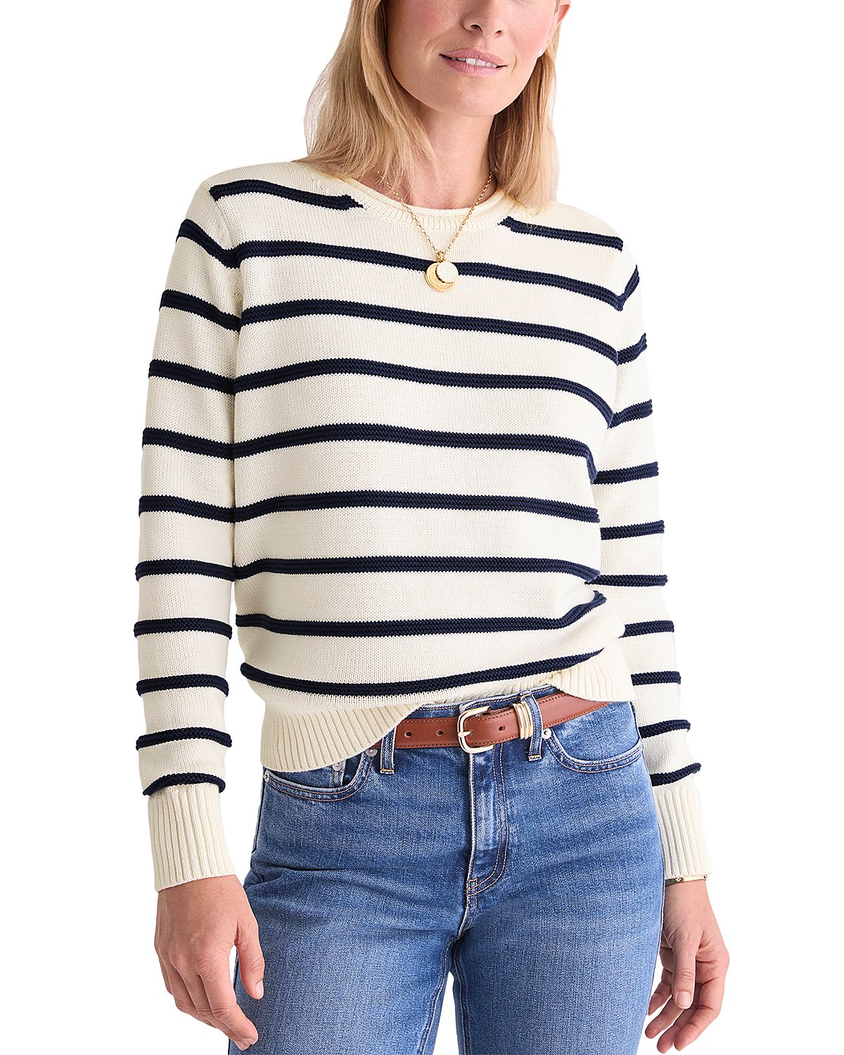 Vineyard Vines Cotton Roll Neck Sweater