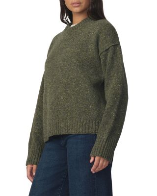 The V Neck Drop Shoulder Sweater