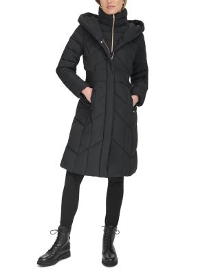 Cole Haan Hooded Puffer Coat