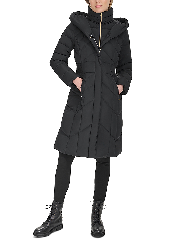 Cole Haan Hooded Puffer Coat