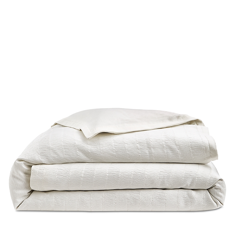 Hudson Park Collection Channel Rib Duvet Cover, Full/Queen - Exclusive