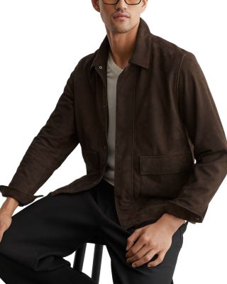 Granual Suede Twin Pocket Jacket