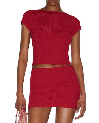 Layla Knit Two Piece Top & Skirt Set