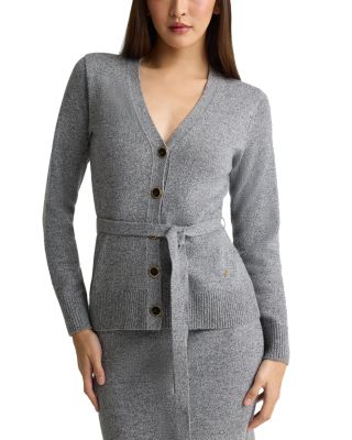 Wool Belted Cardigan
