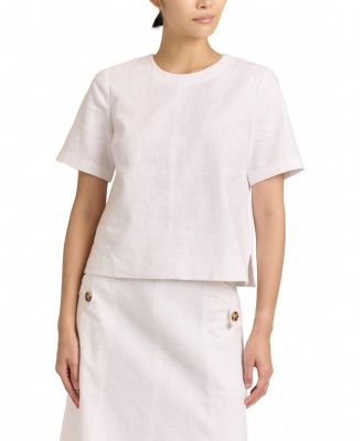Chloe Linen Top