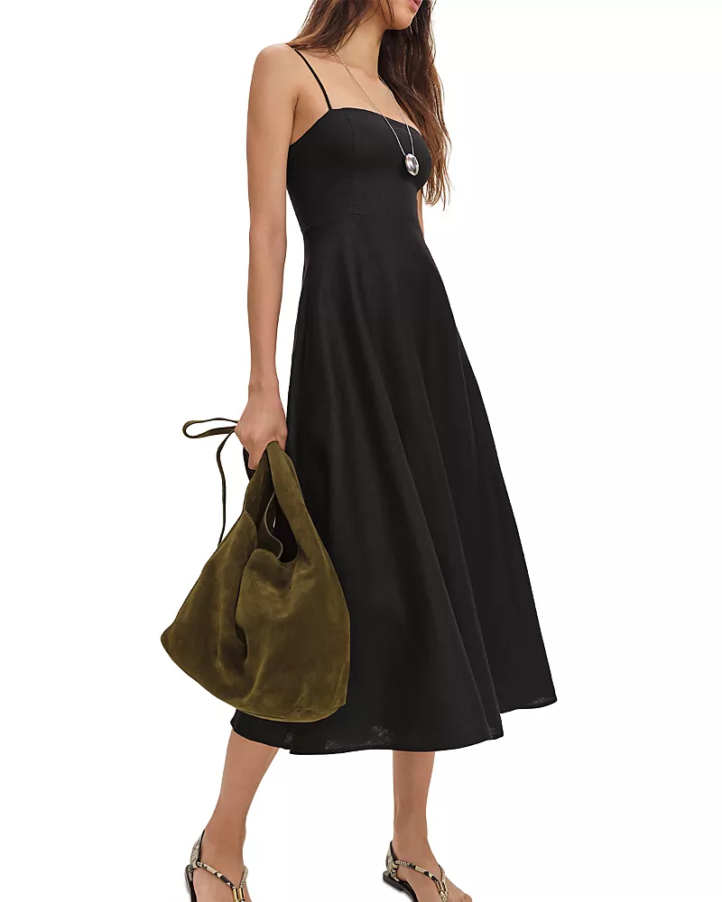 Reformation Monette Linen Dress