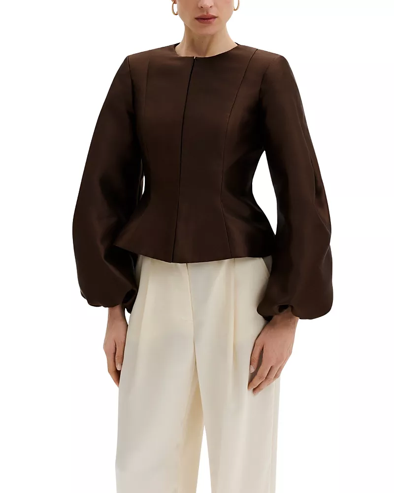 Malina Vendela Balloon Sleeve Blouse