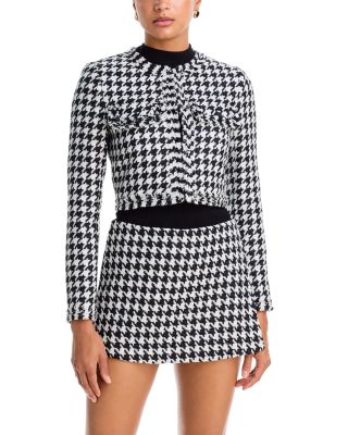Dumont Boxy Fringe Trim Jacket