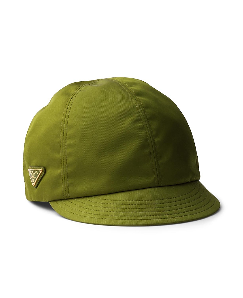 Prada Re-nylon Cap In Ivy Green