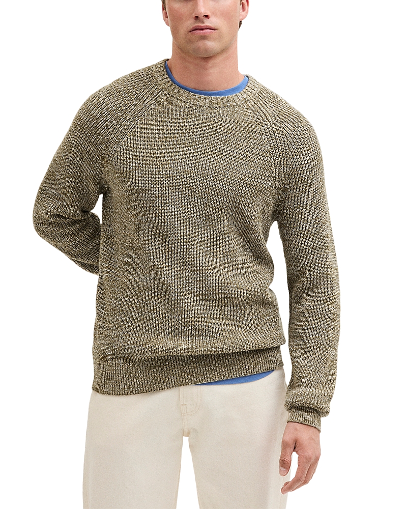 Madewell Cotton Shaker Stitch Crewneck Sweater