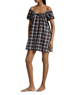Cotton Flannel Sleep Dress